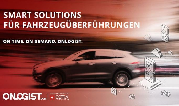 Cotra Autotransport AG & die Fahrzeuglogistik-Plattform Onlogist starten Kooperation in der Schweiz!